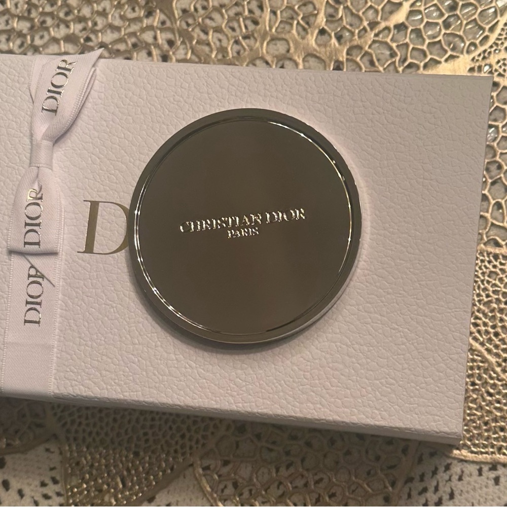 Christian Dior Silver Candle stand